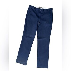 Talbots Ladies Size 10-12 Fitted Newport Style navy blue trousers